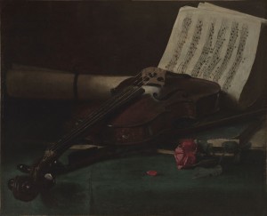 Still life violin